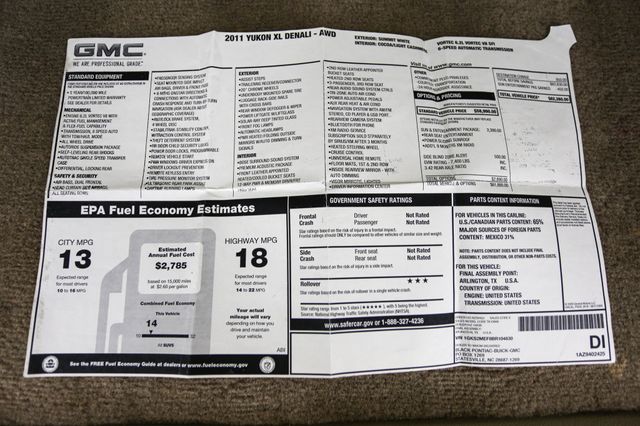 2011 GMC Yukon XL AWD 4dr 1500 Denali - 23014853 - 43