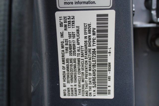 2011 Honda CR-V 4WD 5dr EX - 22919563 - 23