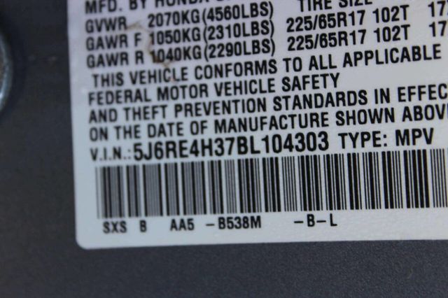 2011 Honda CR-V 4WD 5dr LX - 22963938 - 8