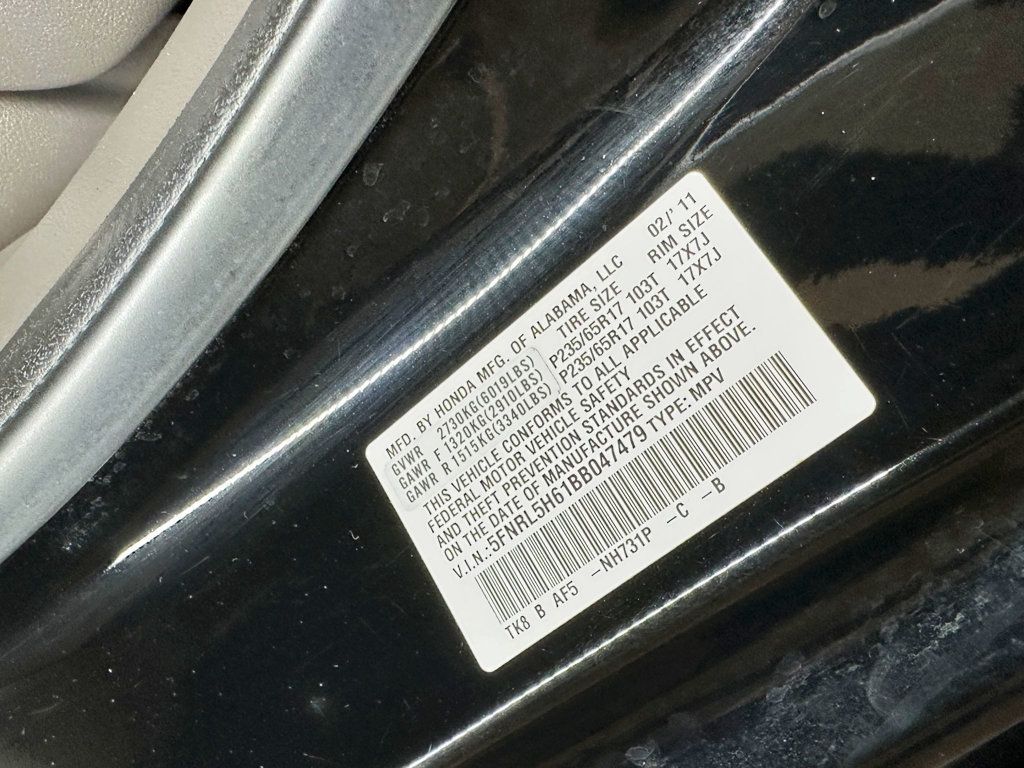 2011 Honda Odyssey 5dr EX-L - 23093882 - 49
