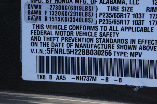 2011 Honda Odyssey 5dr LX - 23018123 - 8