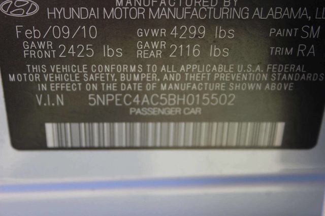 2011 Hyundai Sonata Limited 4dr Sedan - 23006120 - 7