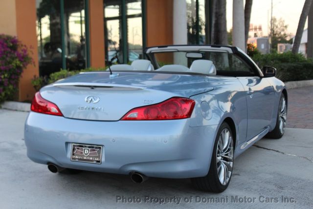 2011 INFINITI G37 Convertible TWO OWNER G37  CONVERTIBLE, NAVIGATION,BACKUP CAMERA  - 20606673 - 17