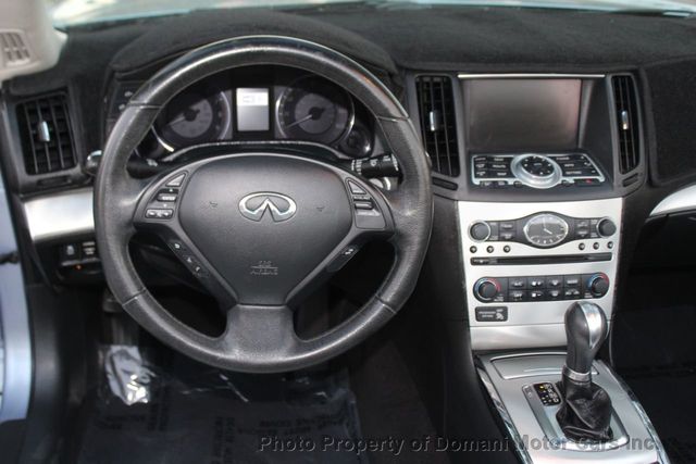 2011 INFINITI G37 Convertible TWO OWNER G37  CONVERTIBLE, NAVIGATION,BACKUP CAMERA  - 20606673 - 2