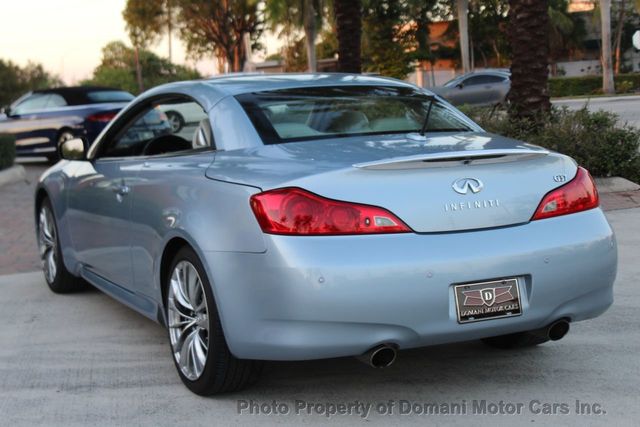 2011 INFINITI G37 Convertible TWO OWNER G37  CONVERTIBLE, NAVIGATION,BACKUP CAMERA  - 20606673 - 5