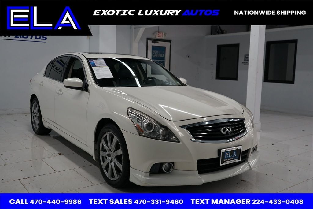 2011 INFINITI G37 Sedan EXTREMELY RARE! SPORT! LIMITED EDIT! WITH APPERANCE! NAVI! CLEAN - 22676483 - 16