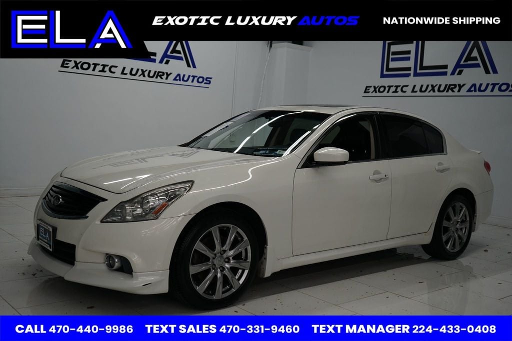 2011 INFINITI G37 Sedan EXTREMELY RARE! SPORT! LIMITED EDIT! WITH APPERANCE! NAVI! CLEAN - 22676483 - 1