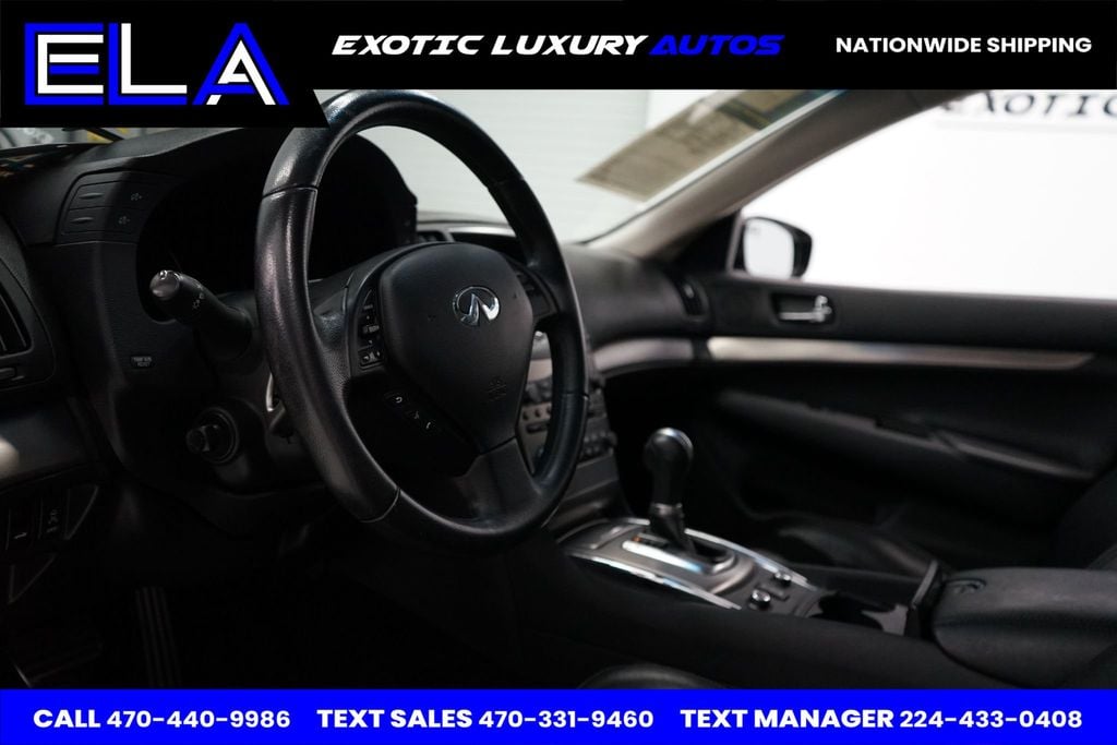 2011 INFINITI G37 Sedan EXTREMELY RARE! SPORT! LIMITED EDIT! WITH APPERANCE! NAVI! CLEAN - 22676483 - 25