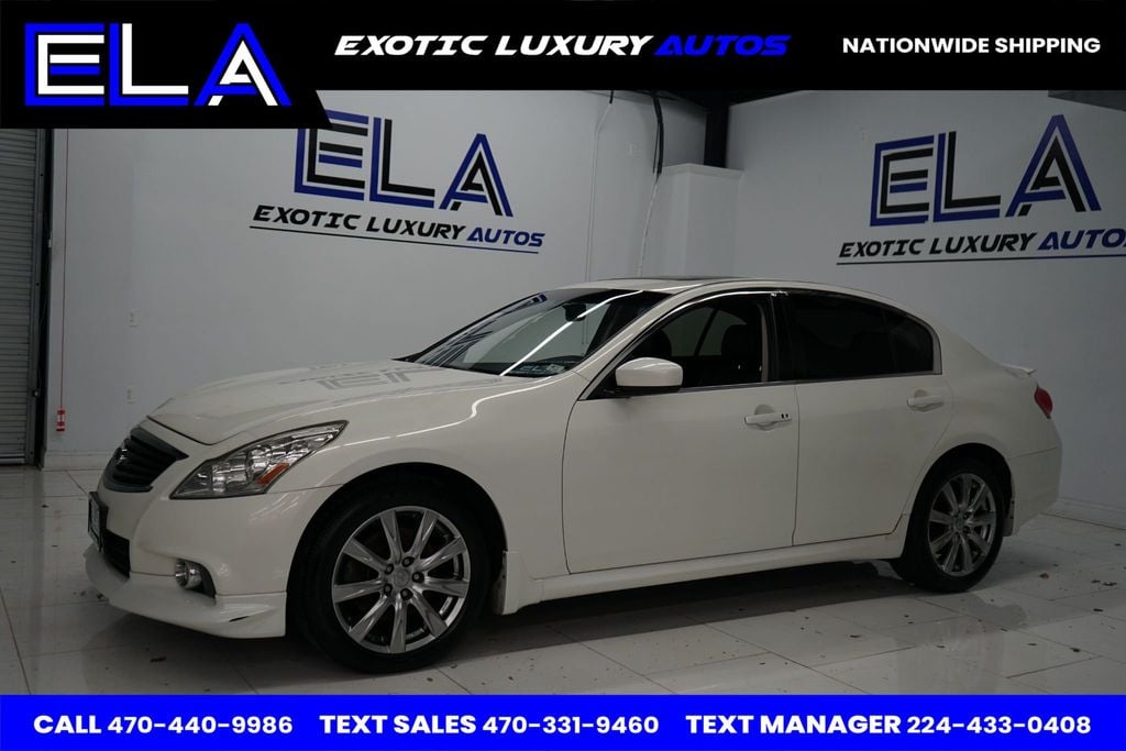 2011 INFINITI G37 Sedan EXTREMELY RARE! SPORT! LIMITED EDIT! WITH APPERANCE! NAVI! CLEAN - 22676483 - 2