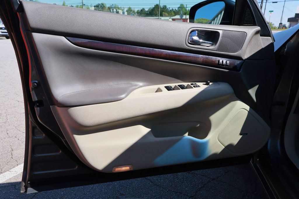 2011 INFINITI G37 Sedan JOURNEY TRIM, BACKUP CAM, BLUETOOTH, SUNROOF, BOSE SOUND!!! - 22800880 - 17