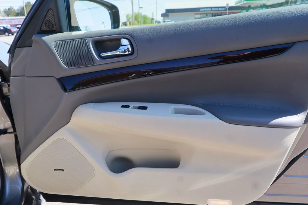 2011 INFINITI G37 Sedan JOURNEY TRIM, BACKUP CAM, BLUETOOTH, SUNROOF, BOSE SOUND!!! - 22800880 - 44