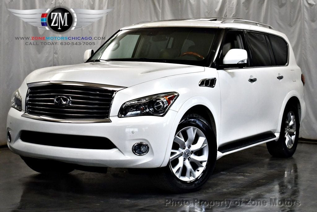 2011 INFINITI QX56 4WD 4dr 7-passenger - 22955863 | Video 1