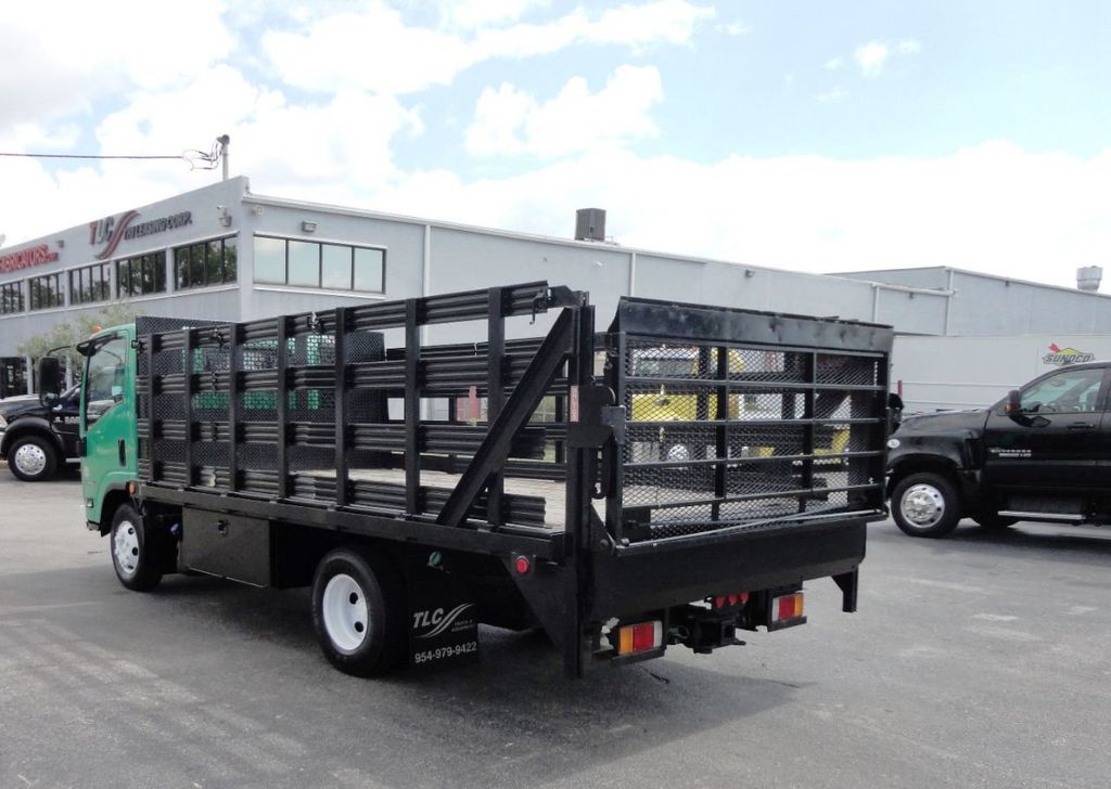 2011 Isuzu NPR HD 16FT FLATBED STAKE BED WITH LIFTGATE..STAKE TRUCK. - 18910798 - 6