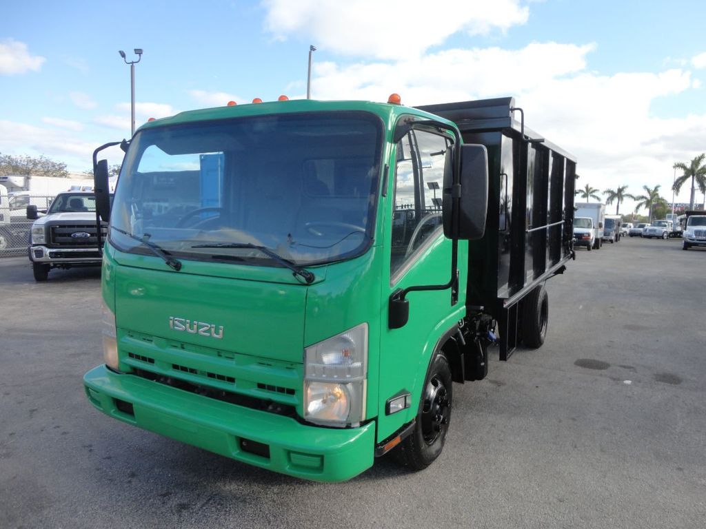 2011 Isuzu NPR HD *NEW* 14FT TRASH DUMP TRUCK ..51in SIDE WALLS - 21805300 - 12