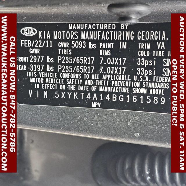 2011 Kia Sorento 2WD 4dr I4 LX - 22948514 - 9