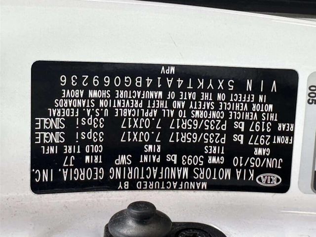 2011 Kia Sorento 2WD 4dr I4 LX - 22983736 - 21