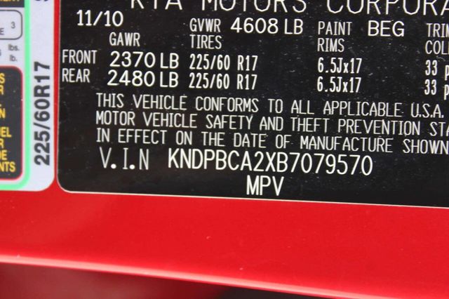 2011 Kia Sportage AWD 4dr LX - 23029812 - 9
