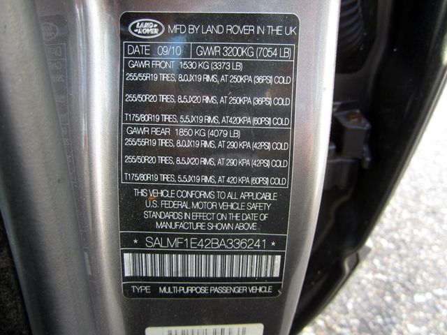 2011 Land Rover Range Rover 4WD 4dr HSE LUX - 20425797 - 20