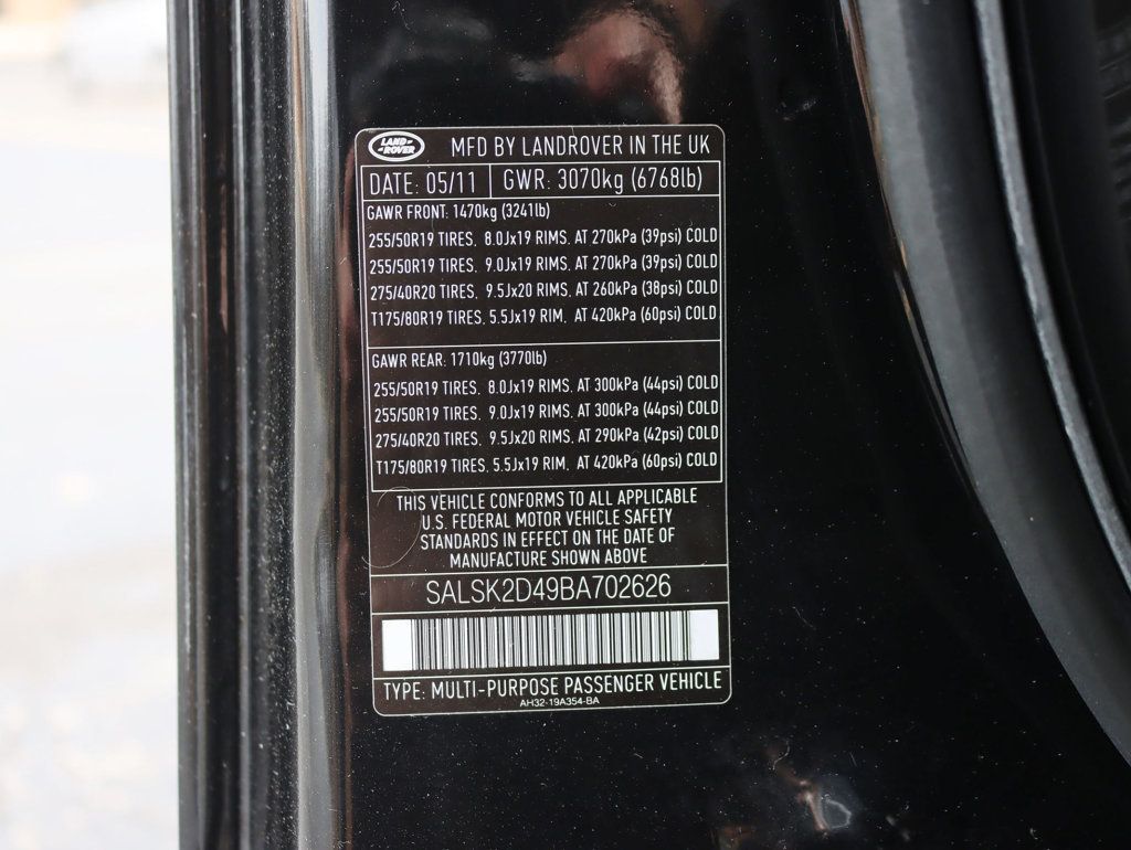 2011 Land Rover Range Rover Sport 4WD 4dr HSE LUX - 22810947 - 37