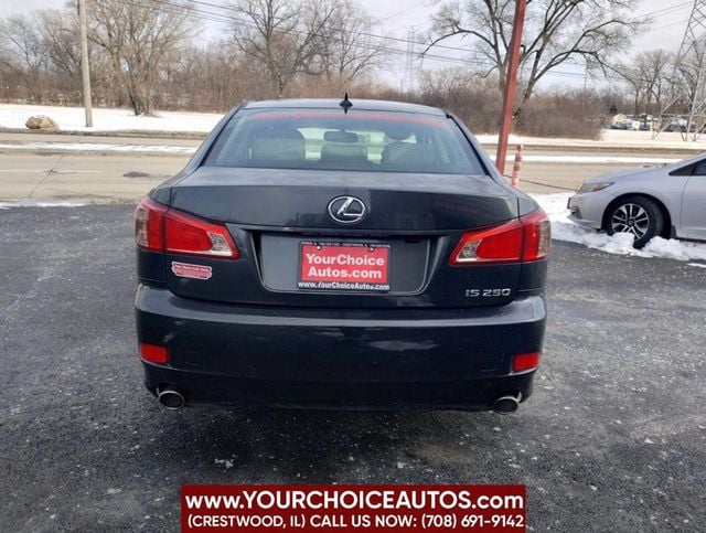 2011 Lexus IS 250 4dr Sport Sedan Automatic RWD - 22776285 - 3