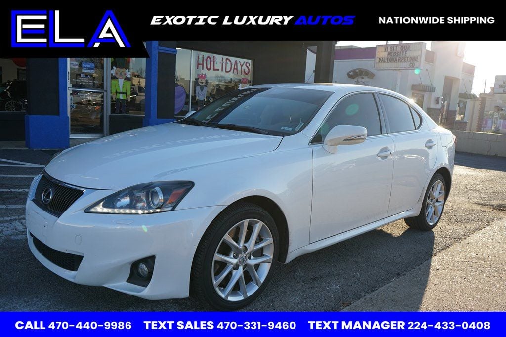 2011 Lexus IS 350 NAVIGATION! 2 TONE INTERIOR! HARD TO FIND! ALL WHEEL DRIVE CLEAN - 22695346 - 0