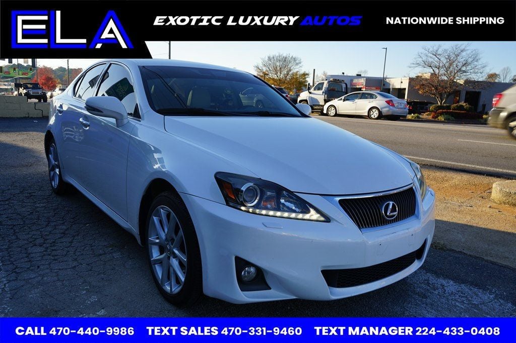 2011 Lexus IS 350 NAVIGATION! 2 TONE INTERIOR! HARD TO FIND! ALL WHEEL DRIVE CLEAN - 22695346 - 16