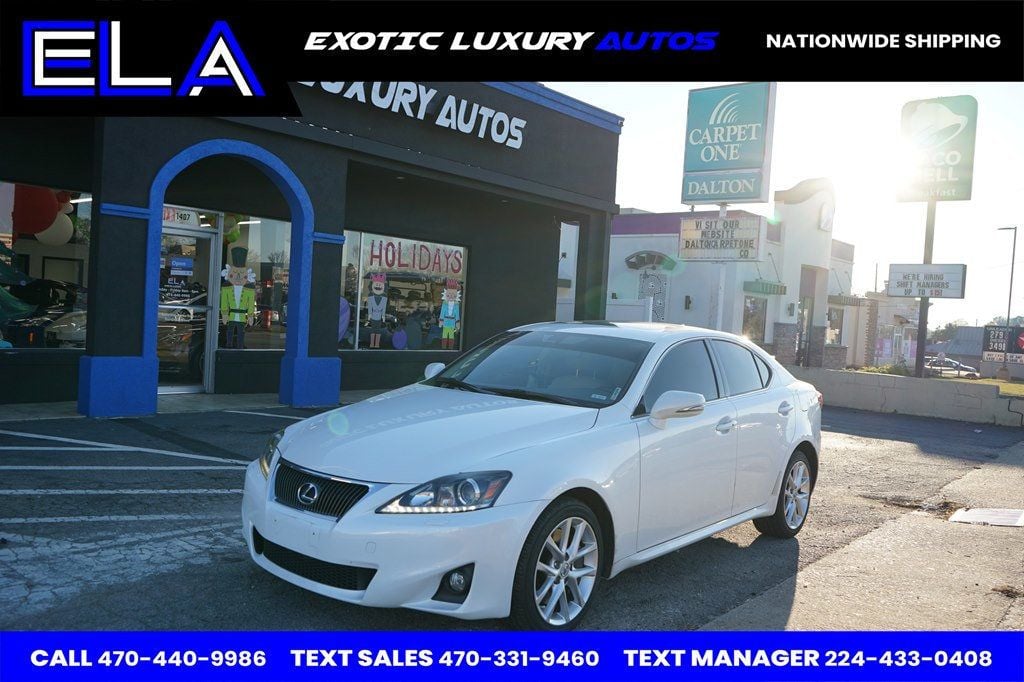 2011 Lexus IS 350 NAVIGATION! 2 TONE INTERIOR! HARD TO FIND! ALL WHEEL DRIVE CLEAN - 22695346 - 1