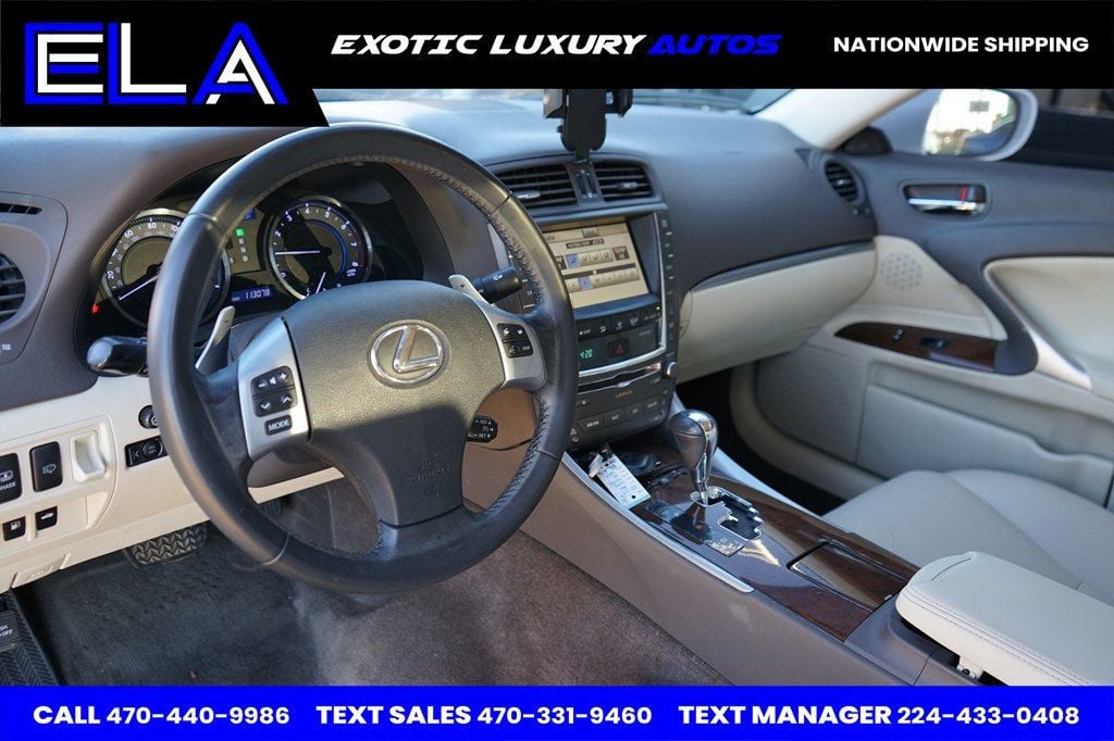 2011 Lexus IS 350 NAVIGATION! 2 TONE INTERIOR! HARD TO FIND! ALL WHEEL DRIVE CLEAN - 22695346 - 20