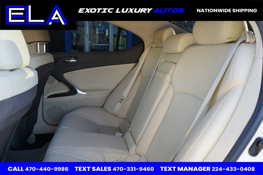 2011 Lexus IS 350 NAVIGATION! 2 TONE INTERIOR! HARD TO FIND! ALL WHEEL DRIVE CLEAN - 22695346 - 23