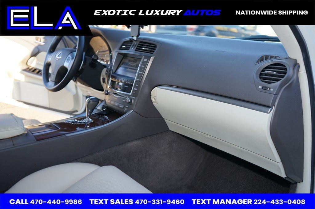 2011 Lexus IS 350 NAVIGATION! 2 TONE INTERIOR! HARD TO FIND! ALL WHEEL DRIVE CLEAN - 22695346 - 28