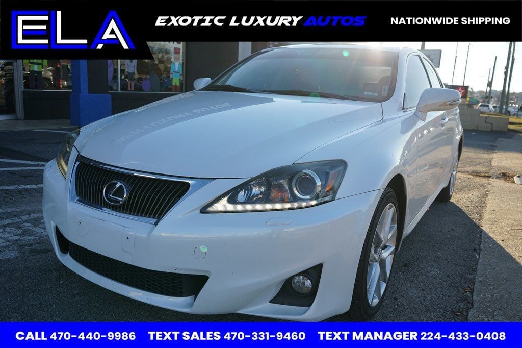 2011 Lexus IS 350 NAVIGATION! 2 TONE INTERIOR! HARD TO FIND! ALL WHEEL DRIVE CLEAN - 22695346 - 2