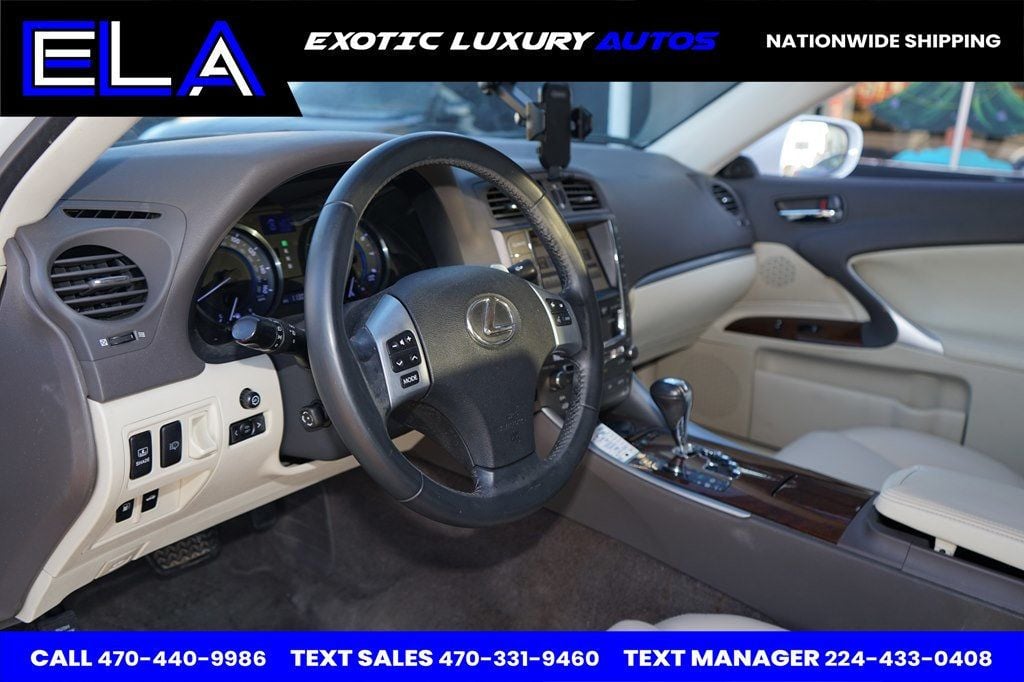 2011 Lexus IS 350 NAVIGATION! 2 TONE INTERIOR! HARD TO FIND! ALL WHEEL DRIVE CLEAN - 22695346 - 31