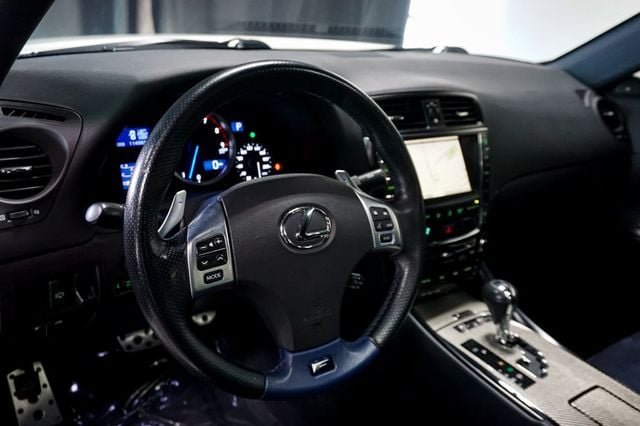 2011 Lexus IS F *ISF 5.0L V8* *White/Black* *Super Clean Spec*  - 23079663 - 9