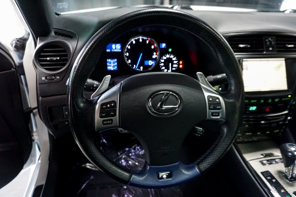 2011 Lexus IS F *ISF 5.0L V8* *White/Black* *Super Clean Spec*  - 23079663 - 38
