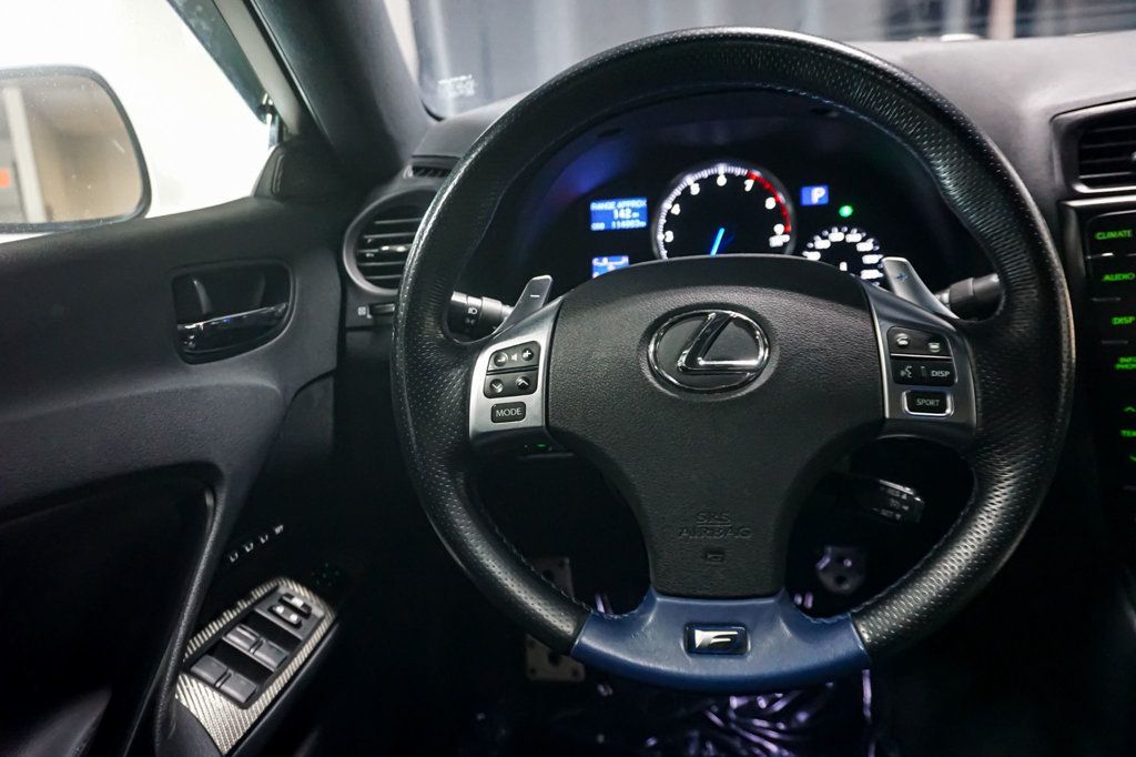 2011 Lexus IS F *ISF 5.0L V8* *White/Black* *Super Clean Spec*  - 23079663 - 75