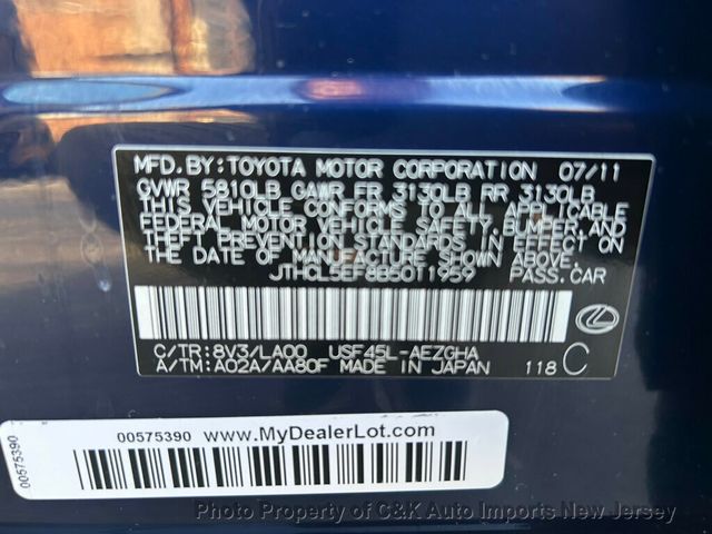 2011 Lexus LS 460 Sedan AWD,NAVIGATION,LEATHER,MOON ROOF - 22993407 - 58