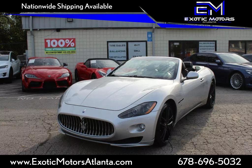 2011 Maserati GranTurismo Convertible CONVERTIBLE, PININFARINA, XENONS, CLEAN CARFAX, 20" WHEELS!!! - 22470257 - 0