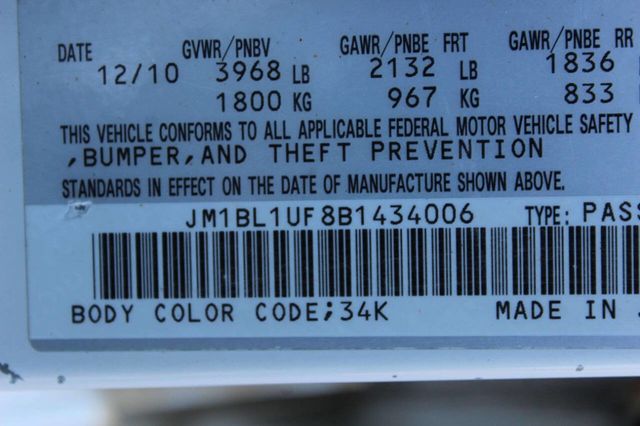 2011 Mazda Mazda3 4dr Sedan Automatic i Sport - 23029178 - 7