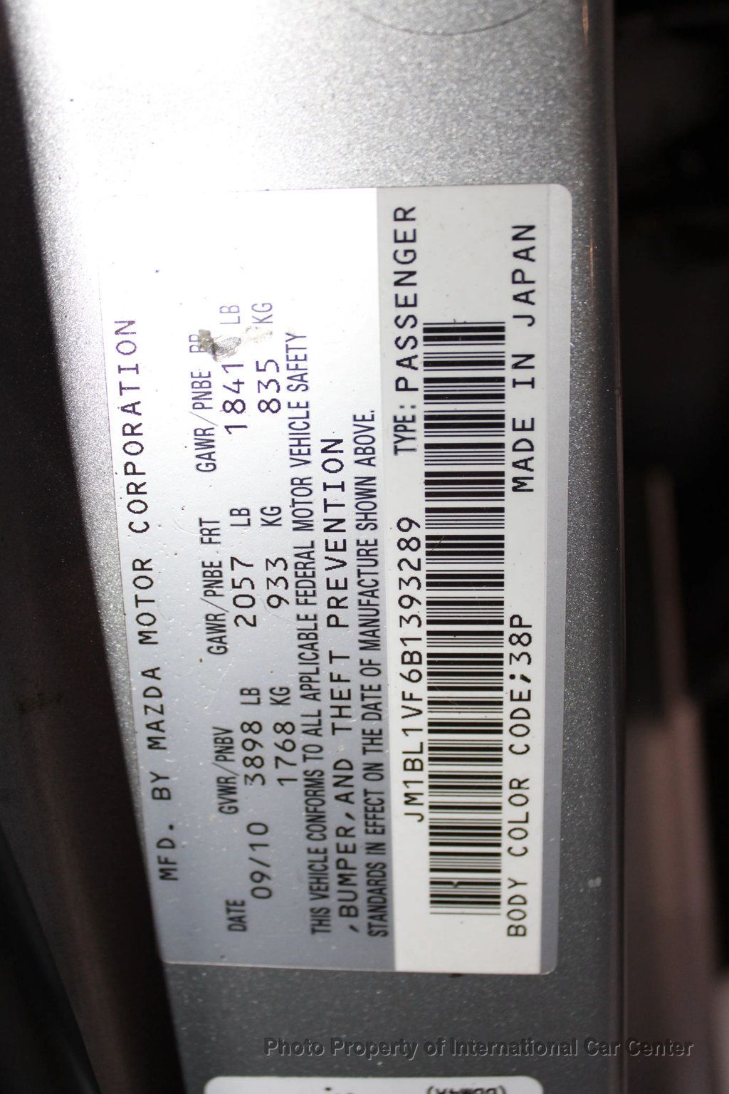 2011 Mazda Mazda3 4dr Sedan Manual i Touring - 22921847 - 30