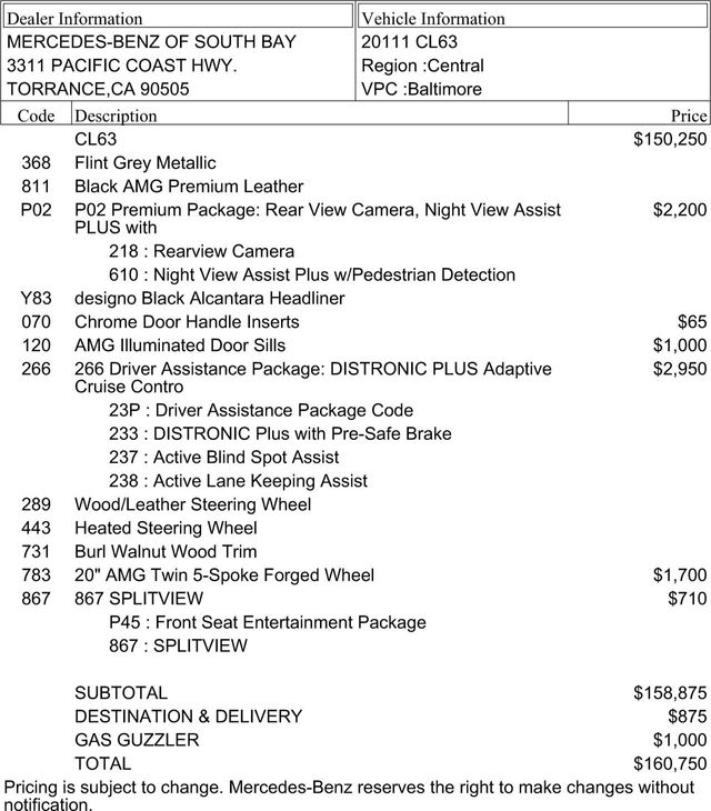 2011 Mercedes-Benz CL-Class CL-63 AMG - 16661544 - 43