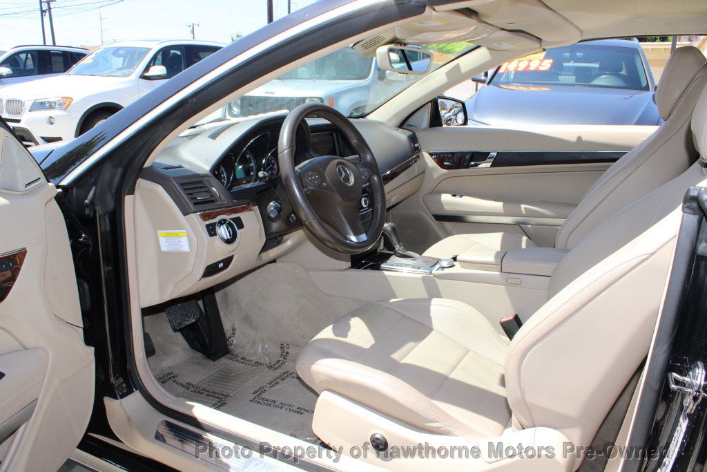 2011 Mercedes-Benz E-Class 2dr Cabriolet E 350 RWD - 23063559 - 9