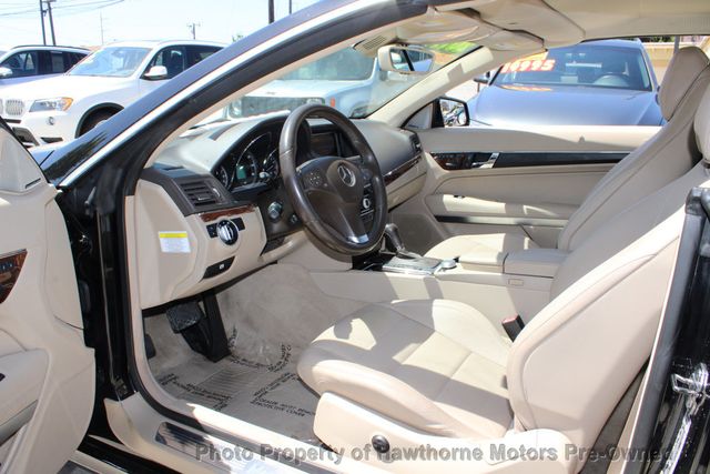 2011 Mercedes-Benz E-Class 2dr Cabriolet E 350 RWD - 23063559 - 9