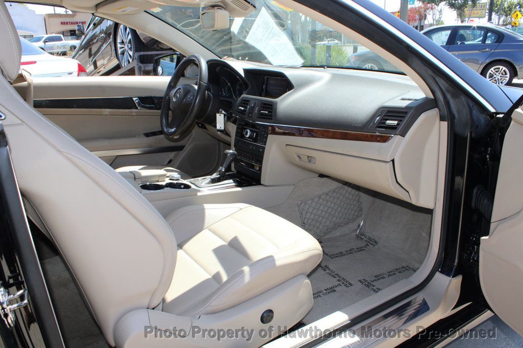 2011 Mercedes-Benz E-Class 2dr Cabriolet E 350 RWD - 23063559 - 10