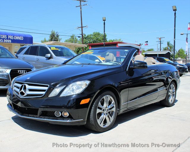 2011 Mercedes-Benz E-Class 2dr Cabriolet E 350 RWD - 23063559 - 1