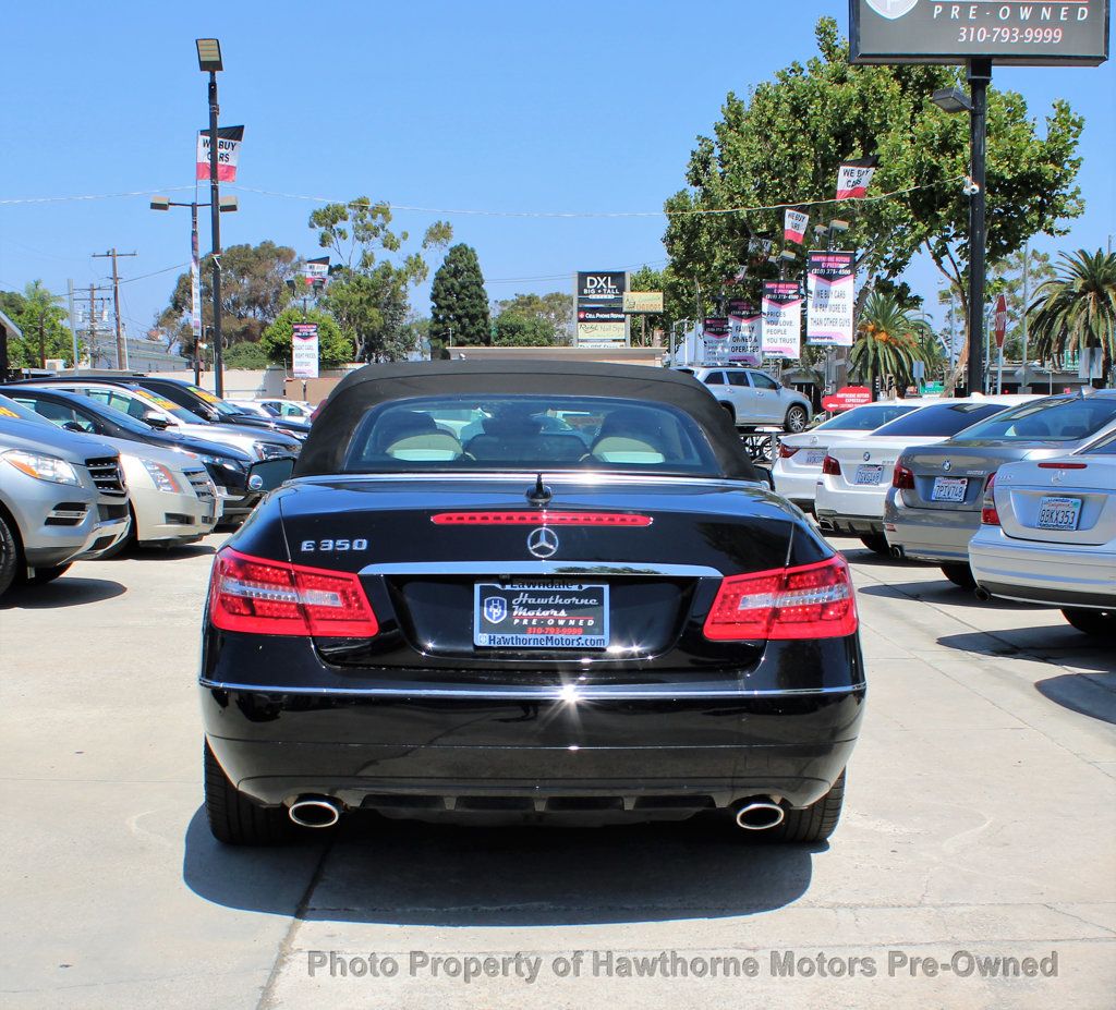 2011 Mercedes-Benz E-Class 2dr Cabriolet E 350 RWD - 23063559 - 19