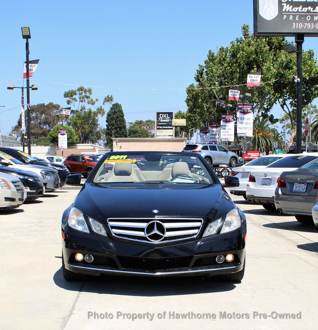 2011 Mercedes-Benz E-Class 2dr Cabriolet E 350 RWD - 23063559 - 2