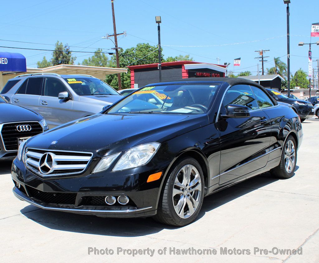 2011 Mercedes-Benz E-Class 2dr Cabriolet E 350 RWD - 23063559 - 4