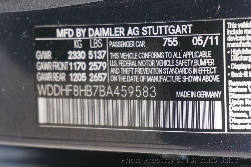 2011 Mercedes-Benz E-Class 4dr Sedan E 350 Sport 4MATIC - 22473983 - 31