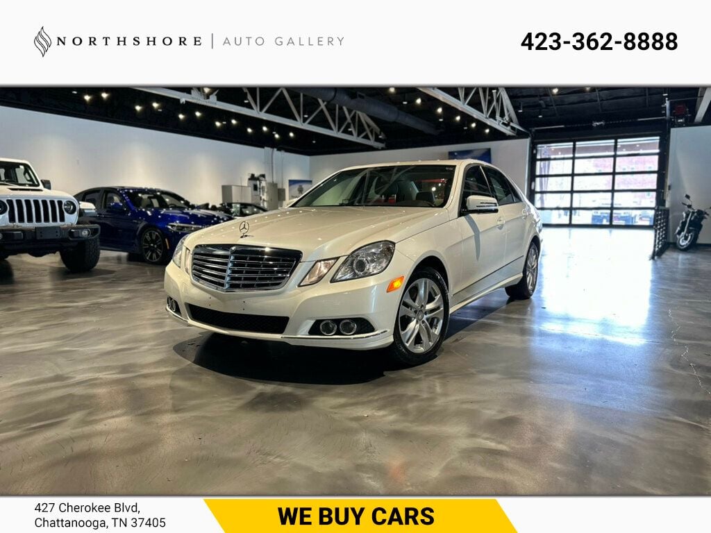 2011 Mercedes-Benz E-Class CleanCarfax1Owner!/LuxuryPkg/AWD/MoonRoof/BackUpCam/SportLinePkg - 22715672 - 0