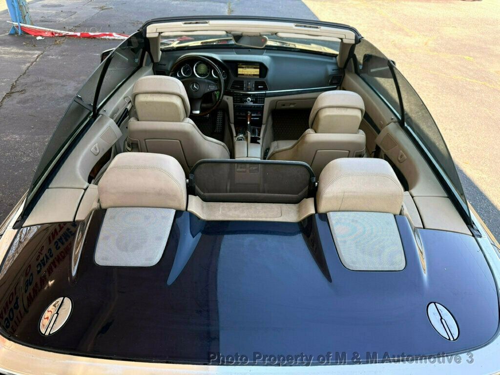 2011 Mercedes-Benz E-Class E 350 2dr Cabriolet E350 RWD - 22993687 - 11